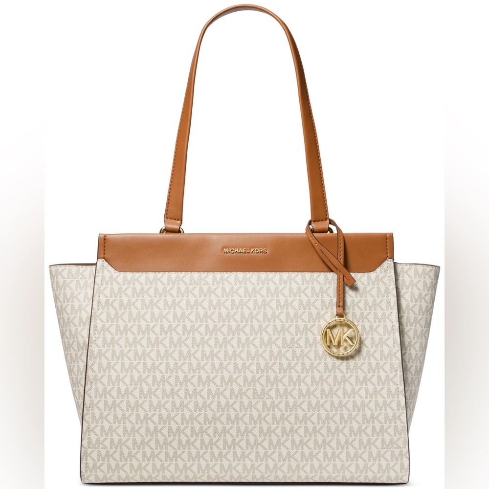 MICHAEL Michael Kors Graham Logo Large Zip Tote Bag